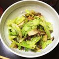 クックP3H1JS☆'s cooksnap of when they made ご飯がすすむキャベツと挽肉の炒めもの.