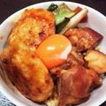 hime2mum's cooksnap of when they made 鶏つくねの照焼き生卵黄.