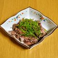 つちかな's cooksnap of when they made ＊ホタルイカ＊の大葉・柚子胡椒和え.