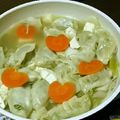 プング's cooksnap of when they made 簡単！野菜たっぷり餃子鍋.