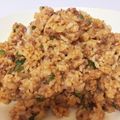 クラミー's cooksnap of when they made ピリ辛挽き肉チャーハン.