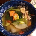 soyおじさん's cooksnap of when they made 豚バラと小松菜のお雑煮.