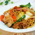 旦那は皿洗い's cooksnap of when they made ただの焼きそば→お店の味！？に.