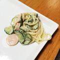 KSKGC's cooksnap of when they made きゅうりと春雨の胡麻マヨサラダ.