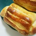 rara1113's cooksnap of when they made さつまいものミルクハース.