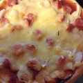 meym1128's cooksnap of when they made 簡単ソーセージピザ.