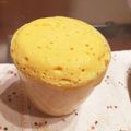 LuckyBerry's cooksnap of when they made おやつに♡レンジ２分もちふわ蒸しケーキ.