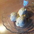 Yokchina's cooksnap of when they made クリームチーズアイス♪.