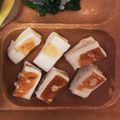 mameme1010's cooksnap of when they made 離乳食後期〜まぐろたたきのはんぺんサンド.