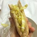 遥か遠くにいくはるか's cooksnap of when they made キャベツとたくあんトースト.