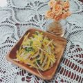 ☆むさし☆'s cooksnap of when they made ニンニクが決め手♪もやしのナムル.