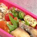 なゆほ's cooksnap of when they made オムレツ?挽肉そぼろの卵焼き.