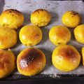 みゅあさん's cooksnap of when they made 全粒粉入りミニかぼちゃパン。.
