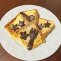ゆにこーん☆'s cooksnap of when they made とろ～りチョコが美味☆フレンチトースト.