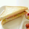 ねっちゃんっ's cooksnap of when they made ハム＆キャベツのトーストサンド.