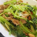 フシッチェ's cooksnap of when they made タイ風★豚肉と小松菜の炒め物★.