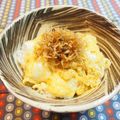バカリャウ's cooksnap of when they made ふわふわたまごの山椒じゃこ丼.