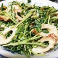 ＊もこ＊もこ＊'s cooksnap of when they made 豆苗ずぼらサラダ.