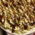 ゅうこ's cooksnap of when they made 余ったお餅でアツアツお好み焼き♪.