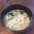 クックUUMSUY☆'s cooksnap of when they made 簡単☆美味‼栄養満点ワンタンスープ.