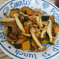さいさいさいか's cooksnap of when they made 簡単★豚肉とかぼちゃの炒め物.