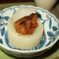 海 砂's cooksnap of when they made 大根の鶏肉詰め.