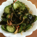 ＴＭＭ－Ｓ's cooksnap of when they made きゅうりとワカメの酢物.