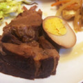 zaike's cooksnap of when they made 【圧力鍋】煮豚☆エコ葱タレで簡単おいしい.