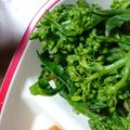 クック0MHF56☆'s cooksnap of when they made 梅昆布茶で♪　菜の花のおひたし.