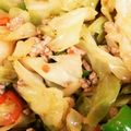 ♪ひと♪'s cooksnap of when they made マーボーキャベツ.