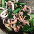 55yummy's cooksnap of when they made イカと小松菜炒め.