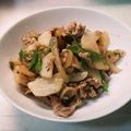 Sizuku04's cooksnap of when they made 豚肉と山芋のシャキシャキ炒め.