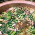kazyue's cooksnap of when they made 残ったカレーをリメイク☆あったかカレー鍋.
