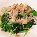 はちぞうさん's cooksnap of when they made 簡単時短◎じゃこ＆ほうれん草のお浸し.