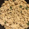 和みなみ's cooksnap of when they made お弁当に☆がんもと鶏挽肉のそぼろ.