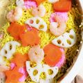 クック6SOY0A☆'s cooksnap of when they made 牛肉とたけのこの時雨煮春ちらし.