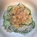amileamila's cooksnap of when they made ３分でもう１品☆しらすキュウリ.