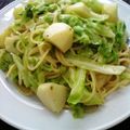 marcorossi's cooksnap of when they made 春キャベツと新じゃがのチーズパスタ.
