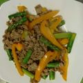 サあヤ's cooksnap of when they made 彩りアスパラと牛肉炒め☆柚子胡椒風味.