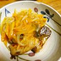 まいたけっそ's cooksnap of when they made ぶりの竜田揚げ 甘酢あんかけ.