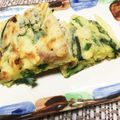 嫁〜ず☆なめがた子's cooksnap of when they made ニラチヂミ.