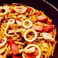 ⌘sarah⌘'s cooksnap of when they made 簡単■牛肉とトマトのパスタパエリア■.