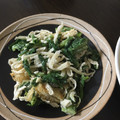 ポメちょん's cooksnap of when they made 春菊と切り干し大根のマヨ胡麻和え.