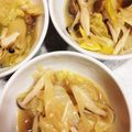 ふたごママちゃん's cooksnap of when they made 【農家のレシピ】白菜とまいたけの味噌煮.