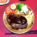 ピキソン☆'s cooksnap of when they made 超ふっくらでジューシーなハンバーグ☆.
