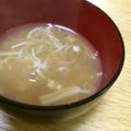 maarine's cooksnap of when they made 簡単✳︎えのき入り納豆汁.