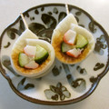 ☆Rokko☆'s cooksnap of when they made 緑と赤のちくわまき.