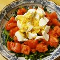ぽりぽり拓庵's cooksnap of when they made ほうれん草を沢山食べるサラダ.