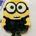 カスタード★'s cooksnap of when they made キャラ弁＊怪盗グルーのミニオン.