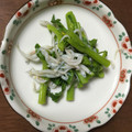 toujours＊'s cooksnap of when they made 菜の花のしらす和え.